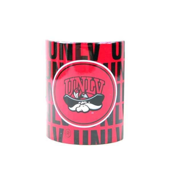 UNLV Merchandise - 11OZ Ceramic White Handle - Wordmark - 2 For $10.00