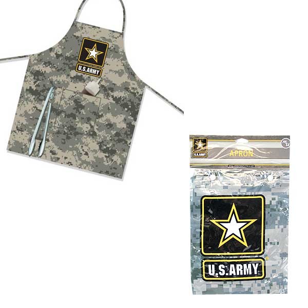 US Army Merchandise - Digital Camo US Army Aprons - 2 For $10.00