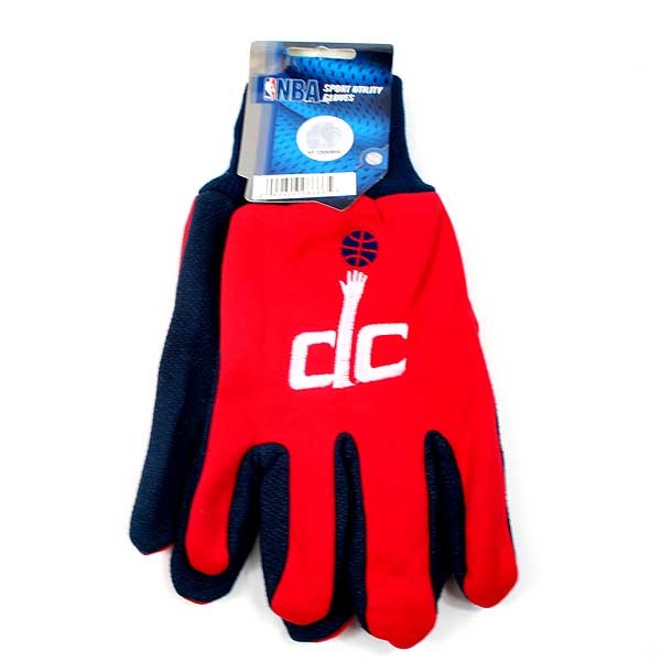 Washington Wizards Gloves - DC Red Style - Grip Gloves - 12 Pair For $30.00