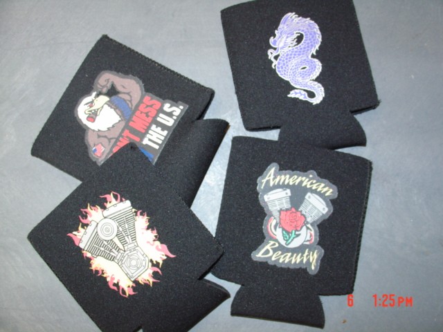 Assorted - Biker - Can/Bottle Coozies - 48 For $24.00