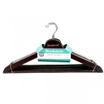 10Pack Hangers - Brookstone Merchandise - Mahogany Color - 6 Packs For $42.00