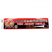 Blowout - New Jersey Devils Bumper Stickers - 2000 Champion - 24 For $12.00