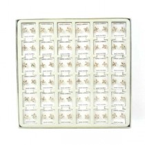 Wholesale Fashion Earrings - 36CT Studded Display - $15.00 Per Display