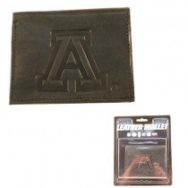 Arizona Wildcats Wallets - Black Leather Wallet - Tri-Fold - 12 For $84.00