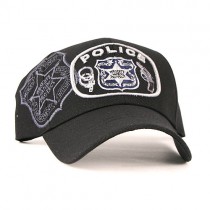 Blowout - Black - Police - Shadow Hats - 12 For $24.00