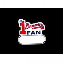 Blowout - Atlanta Braves Magnets - #1 Fan Magnet - 24 For $12.00