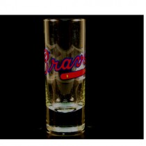 Atlanta Braves Shot Glasses - (Pattern May Be Different Than Pictured) - 2OZ Cordial HYPE - $2.50 Each