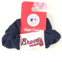 Closeout - Atlanta Braves Merchandise - Brave Hair Twisters - 12 Twisters For $24.00