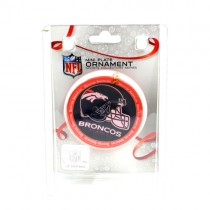 Denver Broncos Ornaments - Mini Plate Style Ornaments - 12 For $30.00