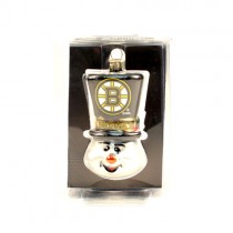 Boston Bruins Ornaments - Snowman Top Hat Style - 12 For $30.00