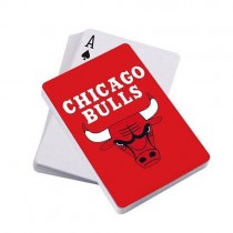 Chicago Bulls Playing Cards PSG Style - Team Color - 12 Decks For $30.00