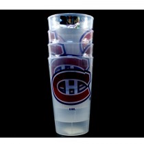 Montreal Canadiens Tumblers - 4Pack 16OZ Tumbler Sets - 12 Sets For $30.00