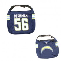 Blowout - San Diego Chargers Purses - #56 Merriman Jersey Purses - 12 For $24.00