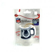 Indianapolis Colts Ornaments - Mini Mug Style Ornaments - 12 For $30.00
