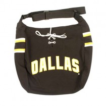 Overstock - Dallas Stars Purses - Black DALLAS TEXT Laces Style - 4 Purses For $20.00