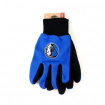 Dallas Mavericks Gloves - Black Palm Series - 12 Pair For $36.00