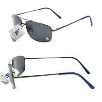 Los Angeles Dodgers Sunglasses - GunMetal Style - 12 Pair For $60.00