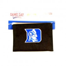Overstock - Duke Blue Devils Gameday Black Nylon Wallets - 12 For $24.00