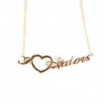 Florida Gators Necklace - Heart Style - $4.00 Each