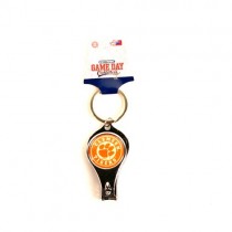 Clemson Tigers Keychains - 3n1 GAMEDAY Series6 Bottle Opener Keychains - 12 For $18.00