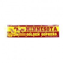 Blowout - Minnesota Gophers Bumper Stickers - 3"x12" - 12 For $12.00