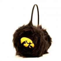 Iowa Hawkeyes Merchandise - Black Fuzzy Earmuffs - $6.50 Each