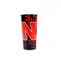 Nebraska Huskers Travel Mugs - 16OZ Insulated - Made In USA - 12 For $48.00