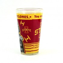 Iowa State Glass Pints - 16OZ Dual Logo With Star Wars - 4 For $12.00