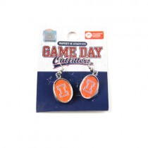 University Of Illinois Earrings - Dangle Oval Style - 12 Pair For $30.00