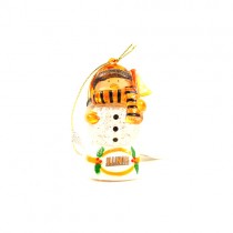 University Of Illinois Ornaments - Snowman Scarf Dude - 12 For $24.00