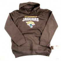 Jacksonville Jaguars Sweatshirts - Text Logo Kangaroo Pocket Hoodies - Youth/Kids Sizes Assorted - 3 For $45.00