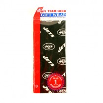 New York Jets Gift Wrap - 3Pack 20"x30" Wrapping Paper - 12 Packs For $12.00