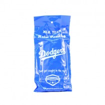 Los Angeles Dodgers Ponchos - Full Blue Packaging - COOP Style - Hooded Gameday Poncho - 100 For $250.00