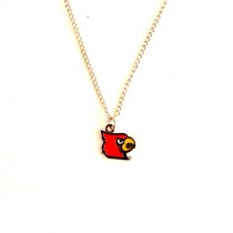 Louisville Cardinals Necklace - AMCO Metal Chain and Pendant - $3.00