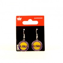 Style Change - LSU Tigers Earrings - The Circle - 12 Pair For $30.00