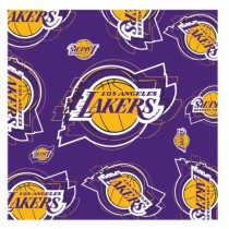 Total Blowout - Los Angeles Lakers Scarf - Silky Style - 35"x35" - 12 For $60.00