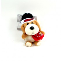 Louisville Cardinals Ornaments - 4" Plush Dog Style Ornaments - 12 For $30.00