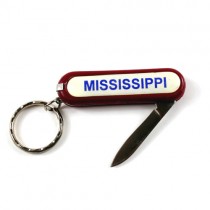 MISSISSIPPI - Keychains Knives - 12 For $12.00