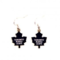 Toronto Maple Leafs Earrings - AMCO Series2 - Dangle Earrings - 12 Pair for $33.00