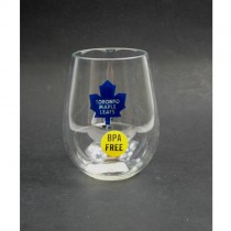 Toronto Maple Leafs Wine Glass - 20oz Stemless Plastic Wine Glass - 12 For $30.00