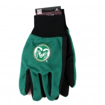 Colorado State Gloves - Black Palm Series - 12 Pair For $36.00