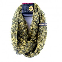 Missouri Tigers Scarves - Duo Knit Style Infinity Scarves - 12 For $60.00