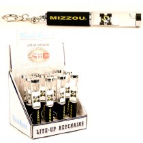 Missouri Tigers Keychains - LightUp - 24 Keychains For $24.00