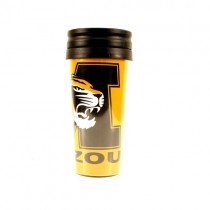 Missouri Tigers Mugs - Clear Face HYPE Travel Mugs - 12 For $54.00