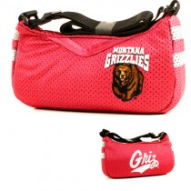 Montana Grizzlies Purses - V Style Jersey Hobo Style Purses - 4 For $20.00