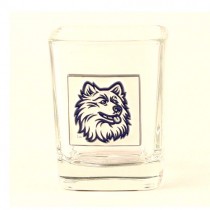 UCONN Huskies Merchandise - Plate Style Square Shooter - 12 For $24.00