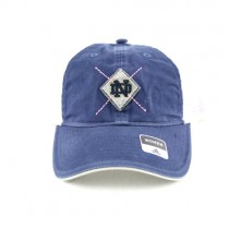 University Of Notre Dame Caps - Blue Womens Hat With White Mesh Back - 2 For $12.00