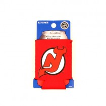 New Jersey Devils Hockey - Red Neoprene Can Huggies - 12 For $18.00