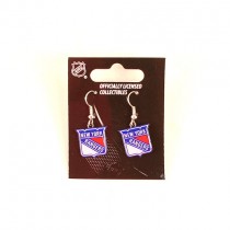 New York Rangers Earrings - Classic AMCO Style Dangle - $2.75 Per Pair