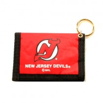 New Jersey Devils Keychain / ID Holders - 12 Keychains For $12.00